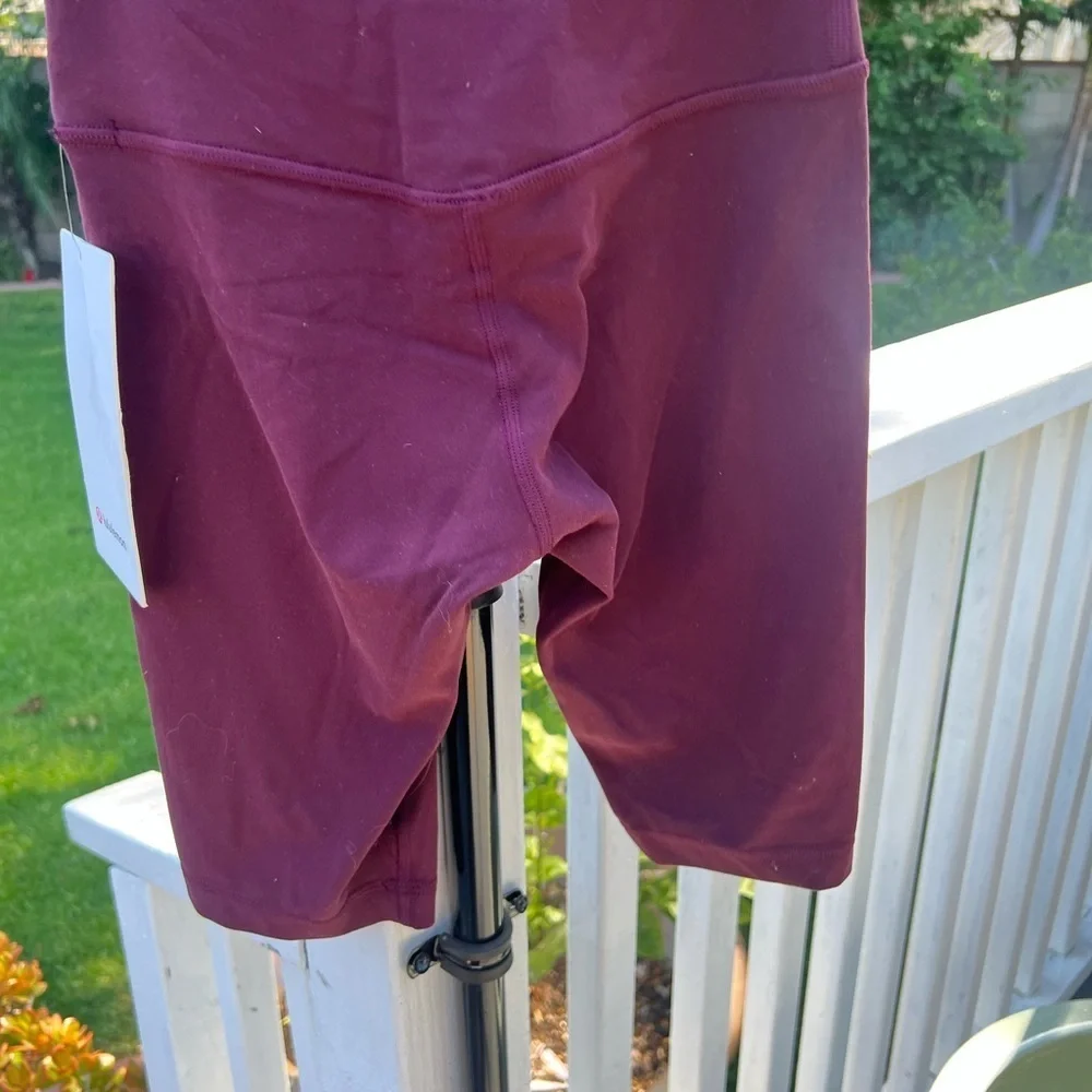 lululemon athletica Women's Athletic Shorts - Burgundy